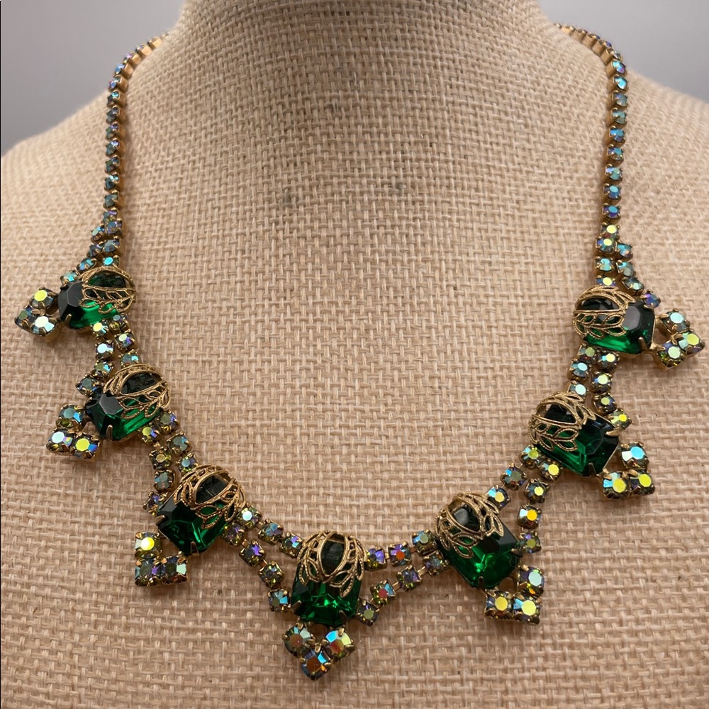 Juliana filigree necklace vintage C15 - Picture 8 of 8